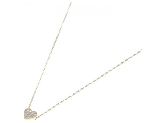 Autre Marque Collar de oro amarillo K10 y diamantes - vista 2