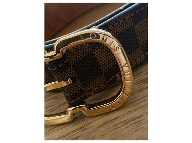 Cinturón Louis Vuitton Damier Ebene - vista 2