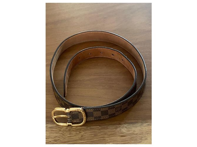Cinturón Louis Vuitton Damier Ebene - vista 3