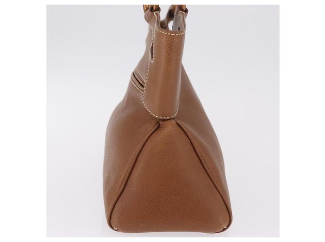 Cartier Hand Bag Leather Brown Gold Auth 211844V - Jerrillo - vista 5