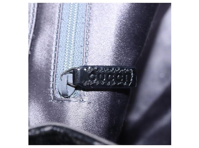GUCCI Shoulder Bag Satin Purple Silver Auth 211898V - Jerrillo - vista 18