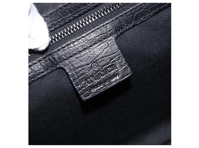 GUCCI GG Canvas Hand Bag Black 106494 Auth 211923V - Jerrillo - vista 16