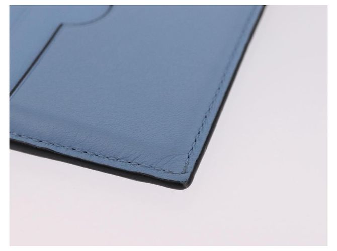LOEWE x Studio Ghibli Little Totoro Card Case Leather Light Blue Auth 212472SAM - Jerrillo - vista 11