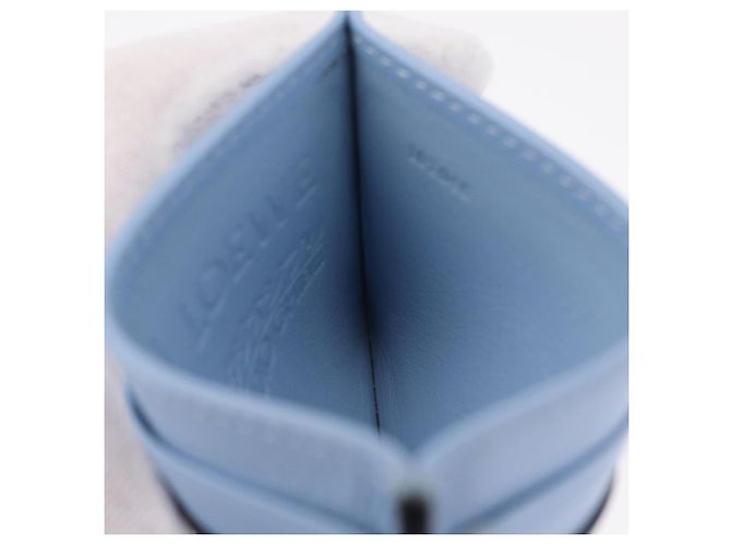 LOEWE x Studio Ghibli Little Totoro Card Case Leather Light Blue Auth 212472SAM - Jerrillo - vista 17