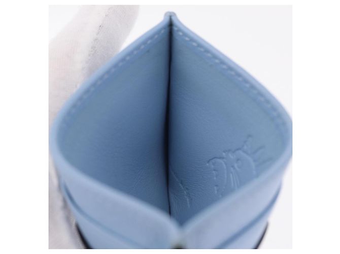 LOEWE x Studio Ghibli Little Totoro Card Case Leather Light Blue Auth 212472SAM - Jerrillo - vista 18
