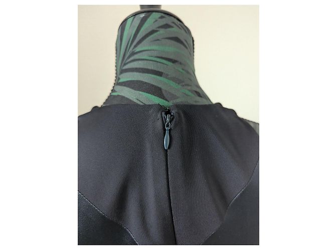 Vestido largo negro Alexandre Vauthier - vista 6