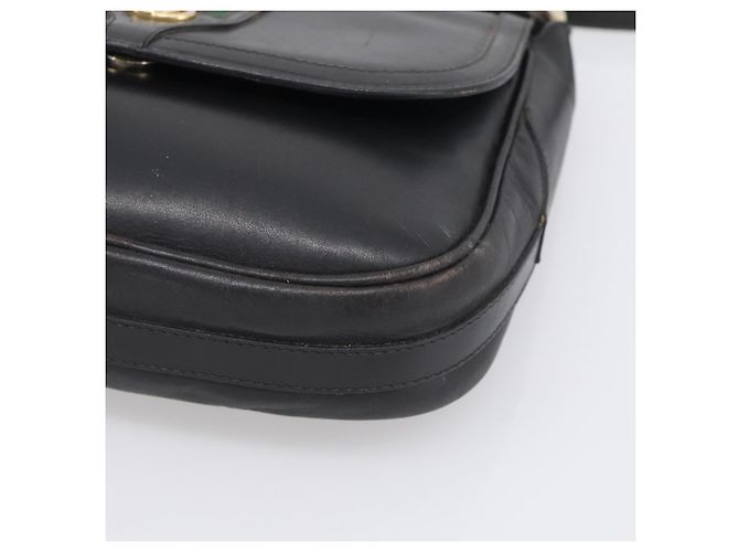 GUCCI Micro GG Supreme Web Sherry Line Bag Leather Black 001 41 4425 Auth 213166 - Jerrillo - vista 11