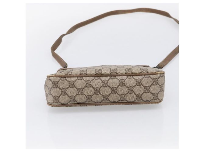 GUCCI GG Supreme Shoulder Bag PVC Beige Auth 213165 - Jerrillo - vista 10