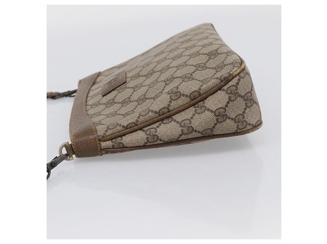 GUCCI GG Supreme Shoulder Bag PVC Beige Auth 213165 - Jerrillo - vista 4