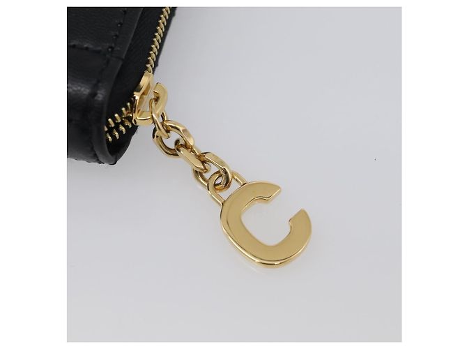 Céline CELINE Long Wallet Leather Gold Black Auth 213198SAM - Jerrillo - Ansicht 12