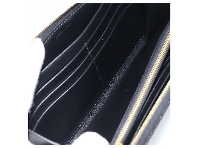 Céline CELINE Long Wallet Leather Gold Black Auth 213198SAM - Jerrillo - Ansicht 16