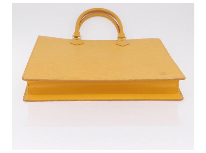 LOUIS VUITTON Epi Sac Plat Hand Bag Yellow M52079 LV Auth BA16672 - Jerrillo - vista 10