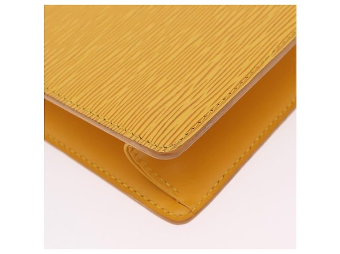 LOUIS VUITTON Epi Sac Plat Hand Bag Yellow M52079 LV Auth BA16672 - Jerrillo - vista 13