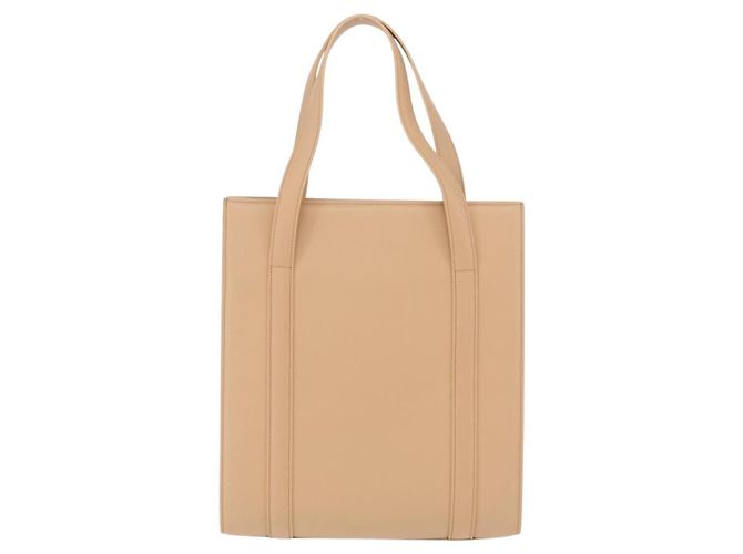 Cartier Tote Bag Leather Beige Silver Auth BA16682V - Jerrillo - vista 3