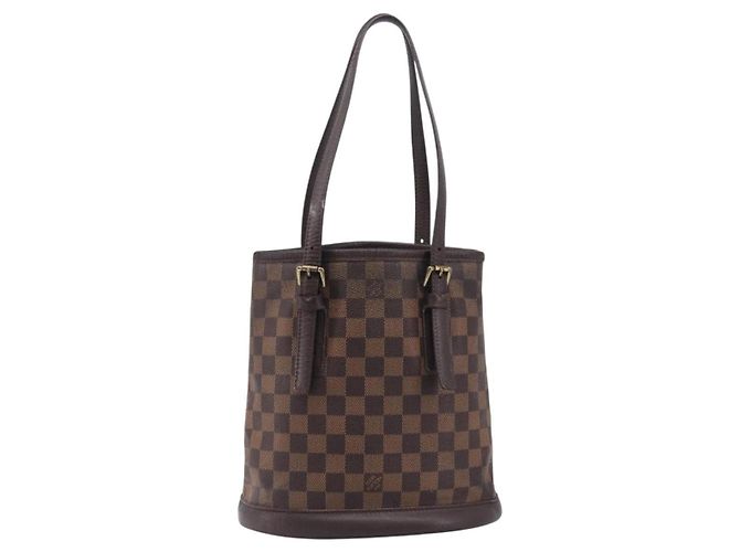 LOUIS VUITTON Damier Ebene Marais Shoulder Bag N42240 LV Auth bs37786 - Jerrillo - vista 2