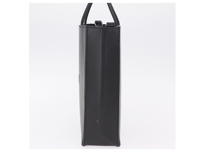 FENDI Pack Shopping Bag Small Hand Bag Leather Black Silver 7VA512 Auth bs37907 - Jerrillo - vista 5