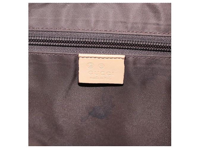 GUCCI GG Canvas Tote Bag 2way Outlet Light Blue Silver 257298 Auth ep16449A - Jerrillo - vista 19