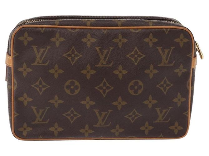 LOUIS VUITTON Monogram Compiegne 23 Clutch Bag M51847 LV Auth ep16750A - Jerrillo - vista 4
