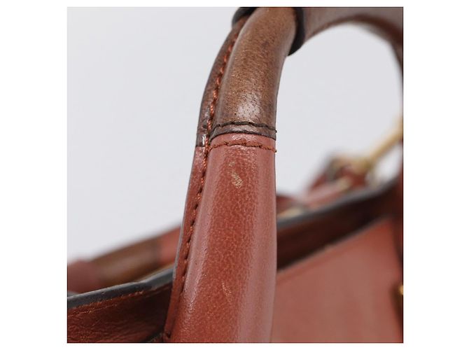 Chloé Chloe Etel Handtasche Leder 2way Rosa Gold Auth ka6785A - Jerrillo - Ansicht 9