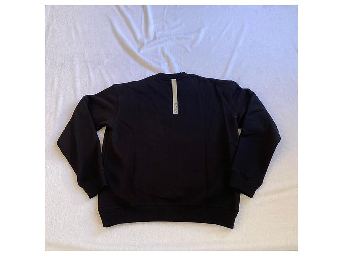Sudadera Dior de algodón negro con logo CD - vista 2