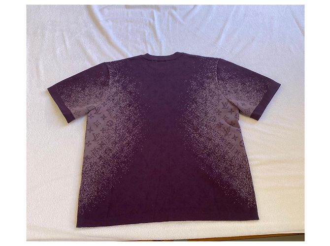 Louis Vuitton T-shirt Monogram Dégradé Violet - vue 2