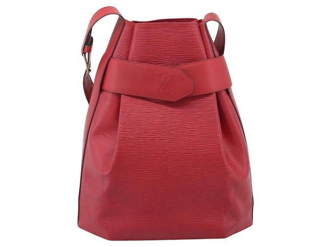 LOUIS VUITTON Epi Sac Depaule PM Shoulder Bag Red M80207 LV Auth ka6820 - Jerrillo - vista 2