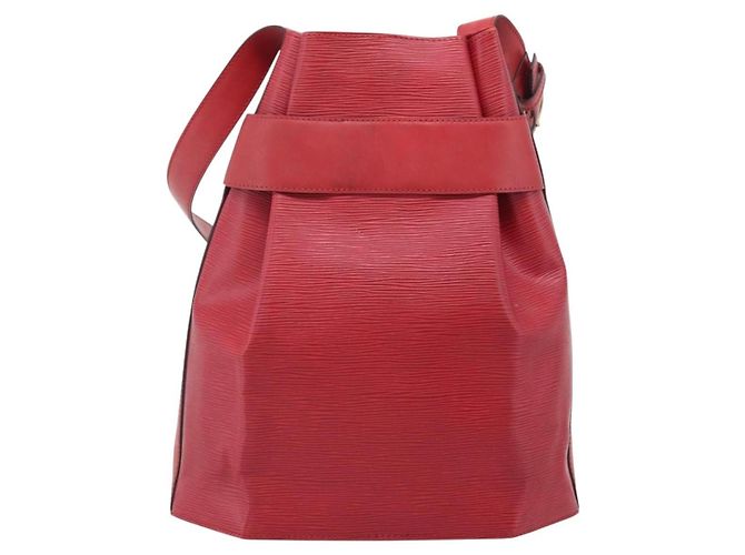 LOUIS VUITTON Epi Sac Depaule PM Shoulder Bag Red M80207 LV Auth ka6820 - Jerrillo - vista 3