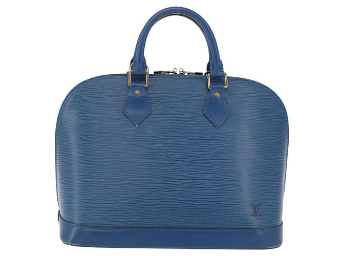 LOUIS VUITTON Epi Alma Hand Bag Toledo Blue M52145 LV Auth ka6838 - Jerrillo - Ansicht 2