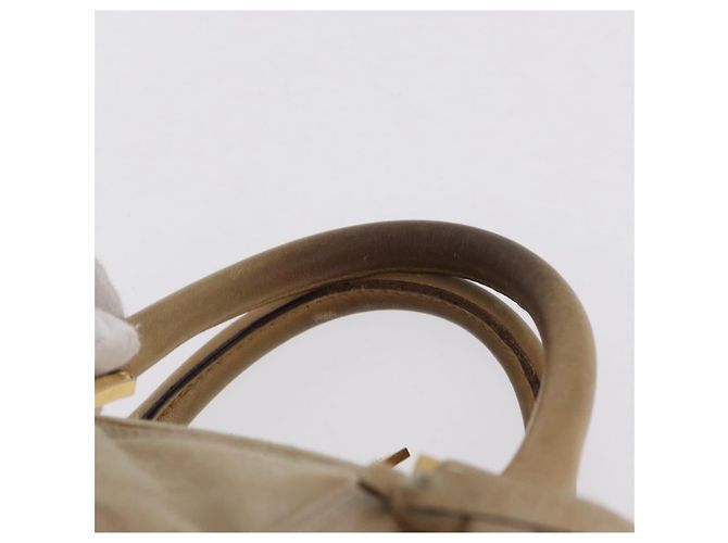 LOEWE Anagram Amazona 28 Hand Bag Leather Gold Auth ep16795 - Jerrillo - vista 8