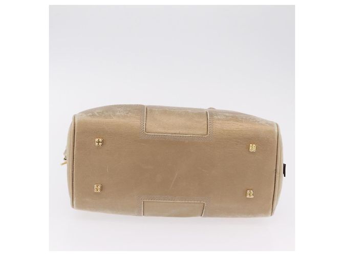 LOEWE Anagram Amazona 28 Hand Bag Leather Gold Auth ep16795 - Jerrillo - vista 9