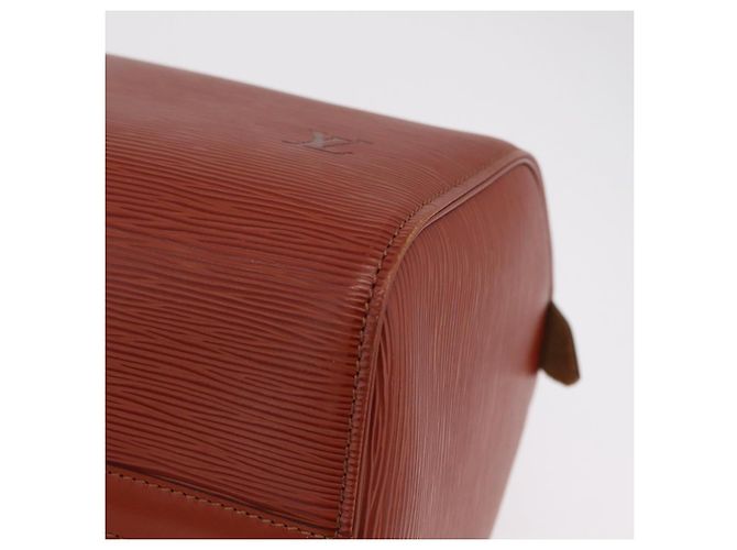 LOUIS VUITTON Epi Speedy 30 Hand Bag Brown M43003 LV Auth fm5492A - Jerrillo - vista 11