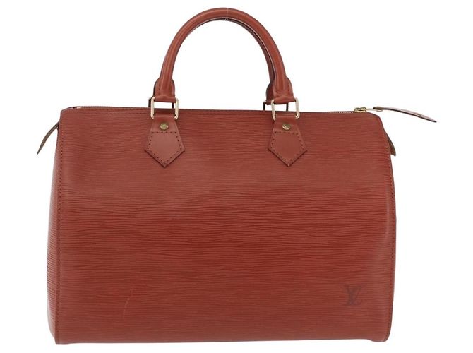 LOUIS VUITTON Epi Speedy 30 Hand Bag Brown M43003 LV Auth fm5492A - Jerrillo - vista 2