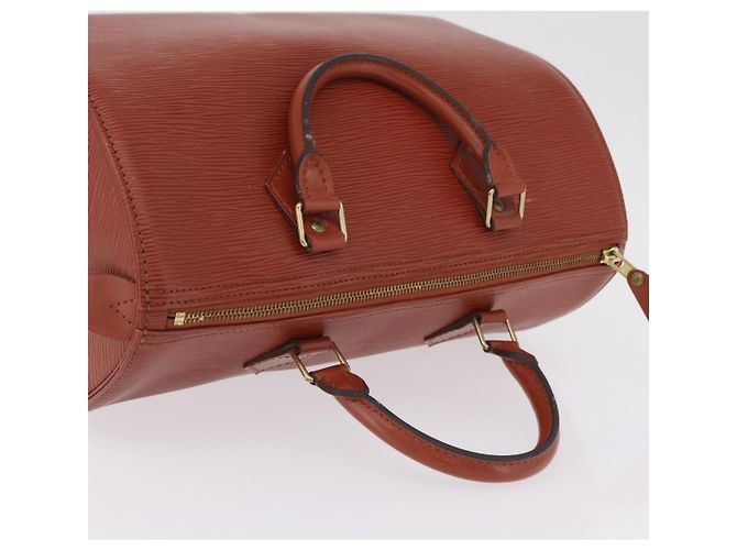 LOUIS VUITTON Epi Speedy 30 Hand Bag Brown M43003 LV Auth fm5492A - Jerrillo - vista 6
