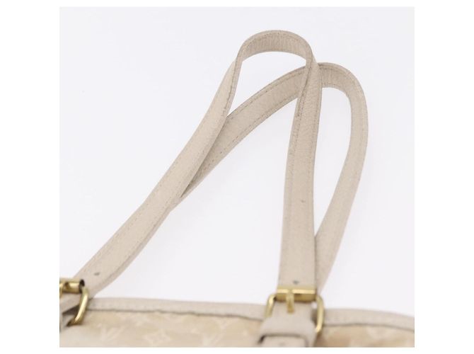 LOUIS VUITTON Monogram Mini Lin Bucket PM Shoulder Bag Dunne M95316 Auth ka6792 - Jerrillo - vista 9