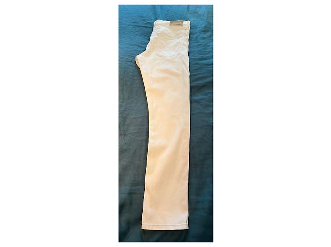 Jeans Iro Slim Distressed Bianchi - vista 2