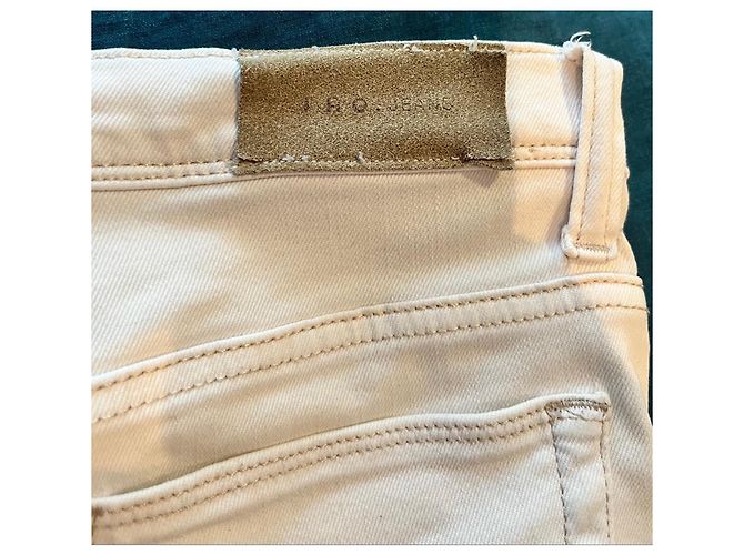 Jeans Iro Slim Distressed Bianchi - vista 4