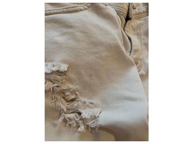 Jeans Iro Slim Distressed Bianchi - vista 5