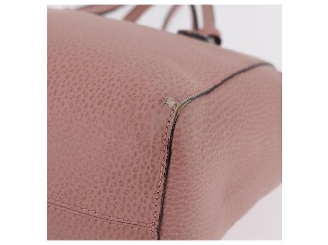 GUCCI Hand Bag Leather 2way Pink Gold Tone 368827 Auth ep16755 - Jerrillo - vista 18