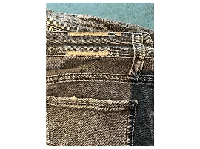 Vaqueros Iro slim stretch negro lavado - vista 4