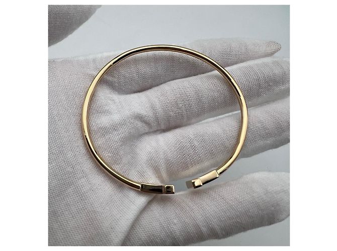 Collana Tiffany & Co in diamanti e oro rosa - vista 4