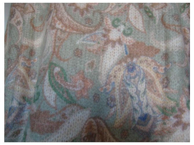 Autre Marque OOTD V-Ausschnitt Pullover mit Paisley-Muster aus Wolle - Ansicht 5