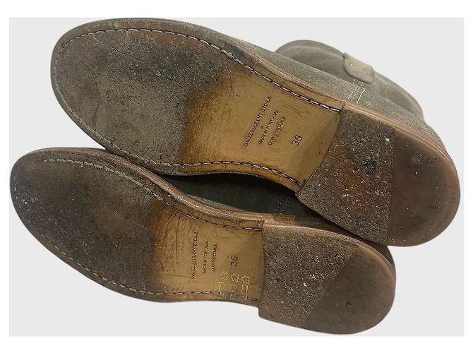 Isabel Marant Etoile Stivaletti Isabel Marant beige T.36 - vista 5