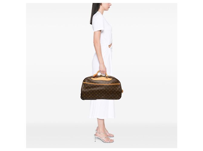 Sac de voyage Louis Vuitton Monogram Eole 50 Marron - vue 6
