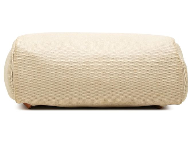 Mochila Hermès Toile Herbag PM Beige - vista 3