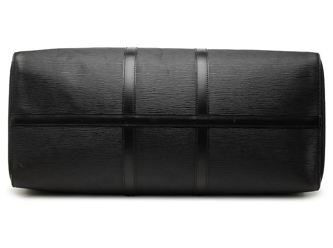 Sac de voyage Louis Vuitton Epi Keepall 60 Noir - vue 3