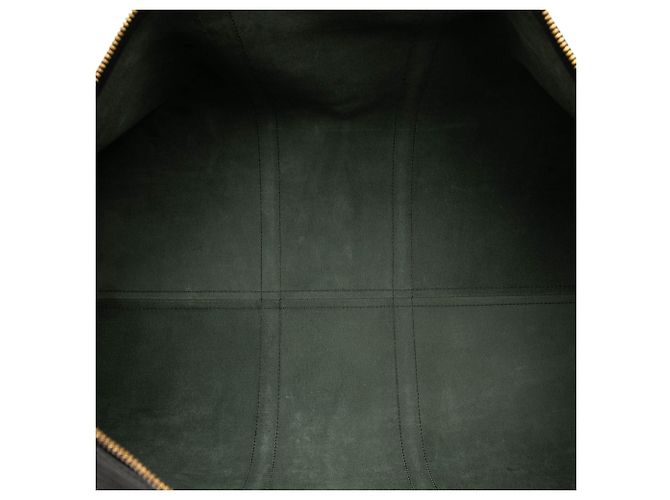 Sac de voyage Louis Vuitton Epi Keepall 60 Noir - vue 4