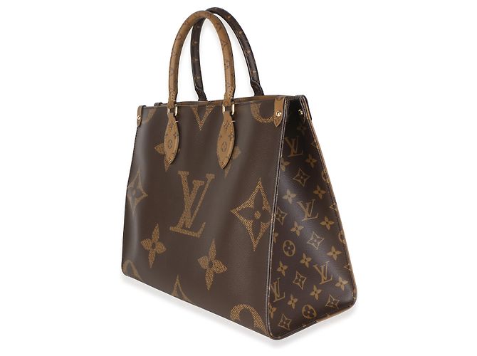 Louis Vuitton Reverse Monogram Canvas Onthego MM - vista 3