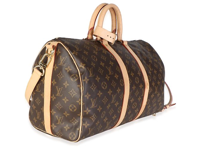 Louis Vuitton Monogram Canvas Keepall Bandouliere 45 - vista 4
