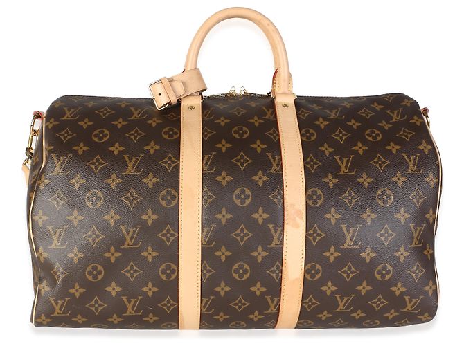 Louis Vuitton Monogram Canvas Keepall Bandouliere 45 - vista 8