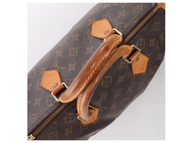 Borsa a mano Louis Vuitton Speedy 30 Monogram Marrone M41526 - vista 6